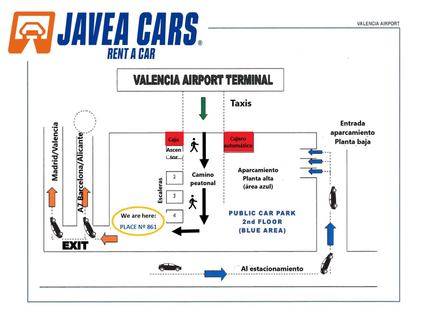 Valencia Airport Return